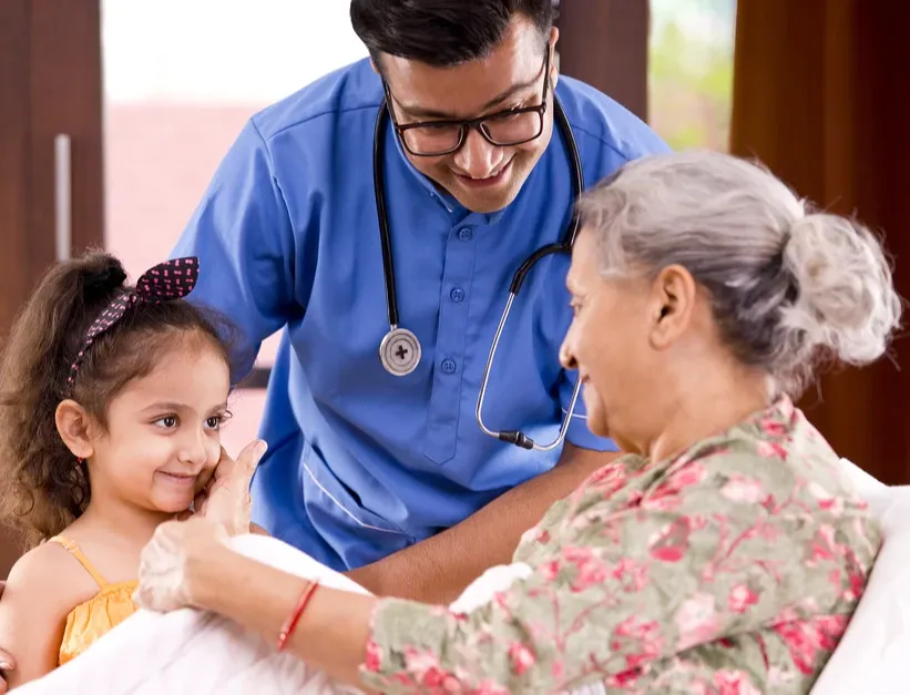 Home Health Care Services In Wardha Road - Sunaina Nursing Bureau